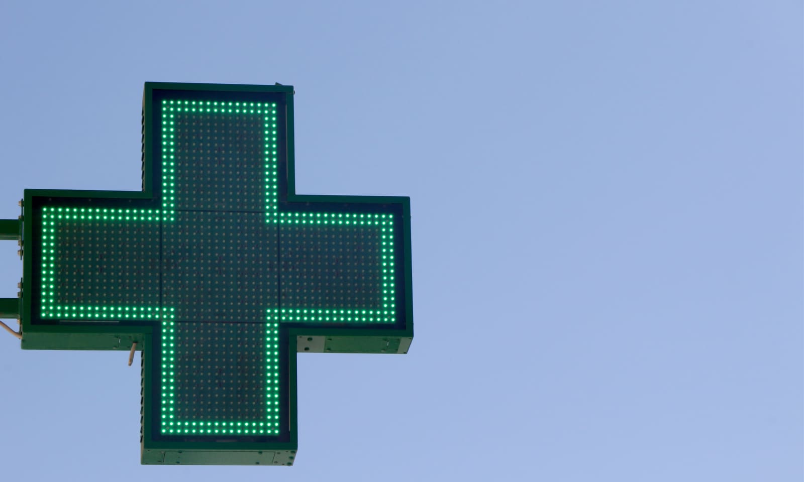 LED Pharmacy Cross