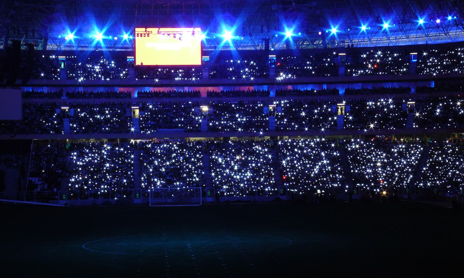 LED Screen in stadium