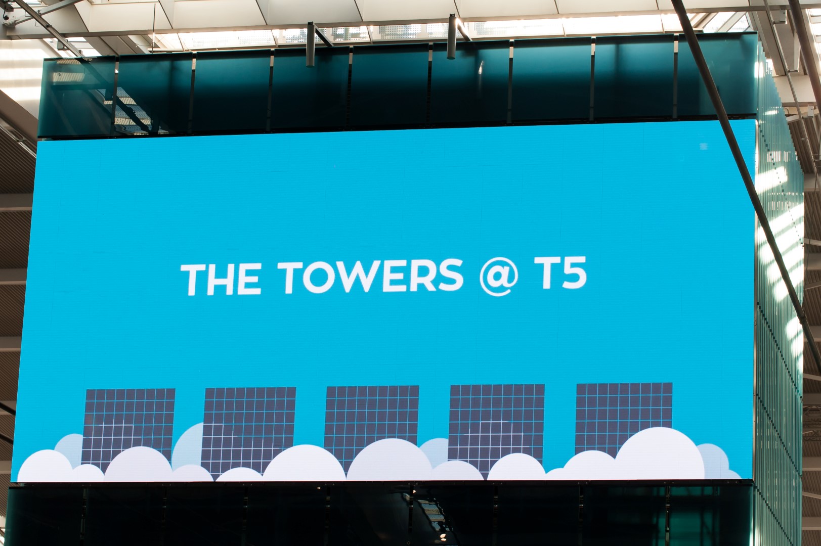 The Towers at T5 led displays