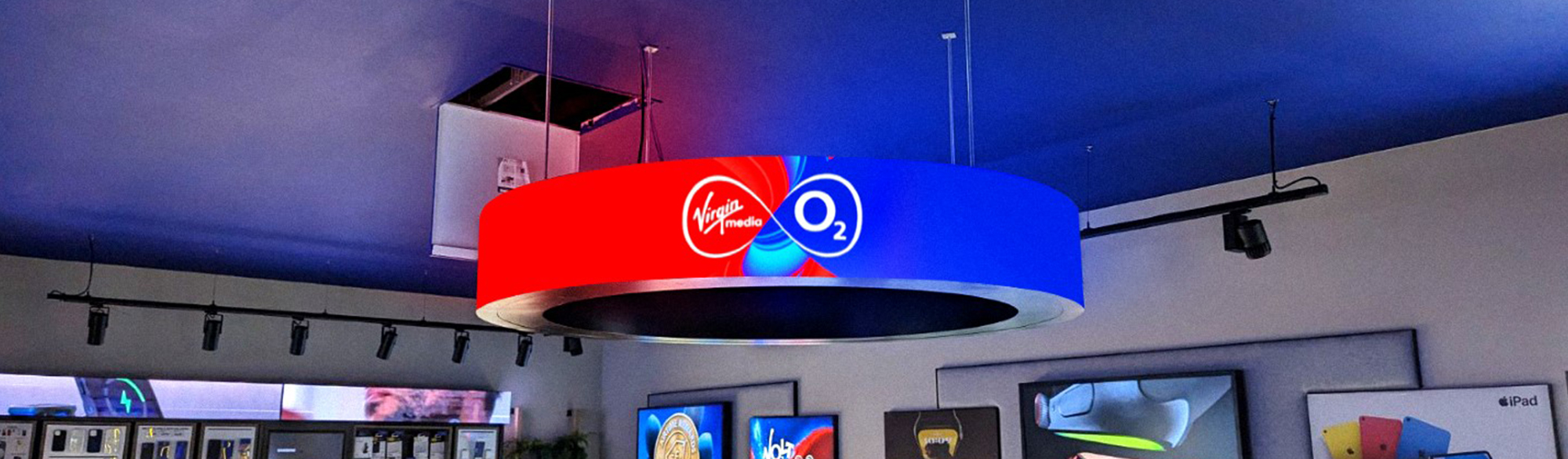 Bespoke Halo LED Display for Retail