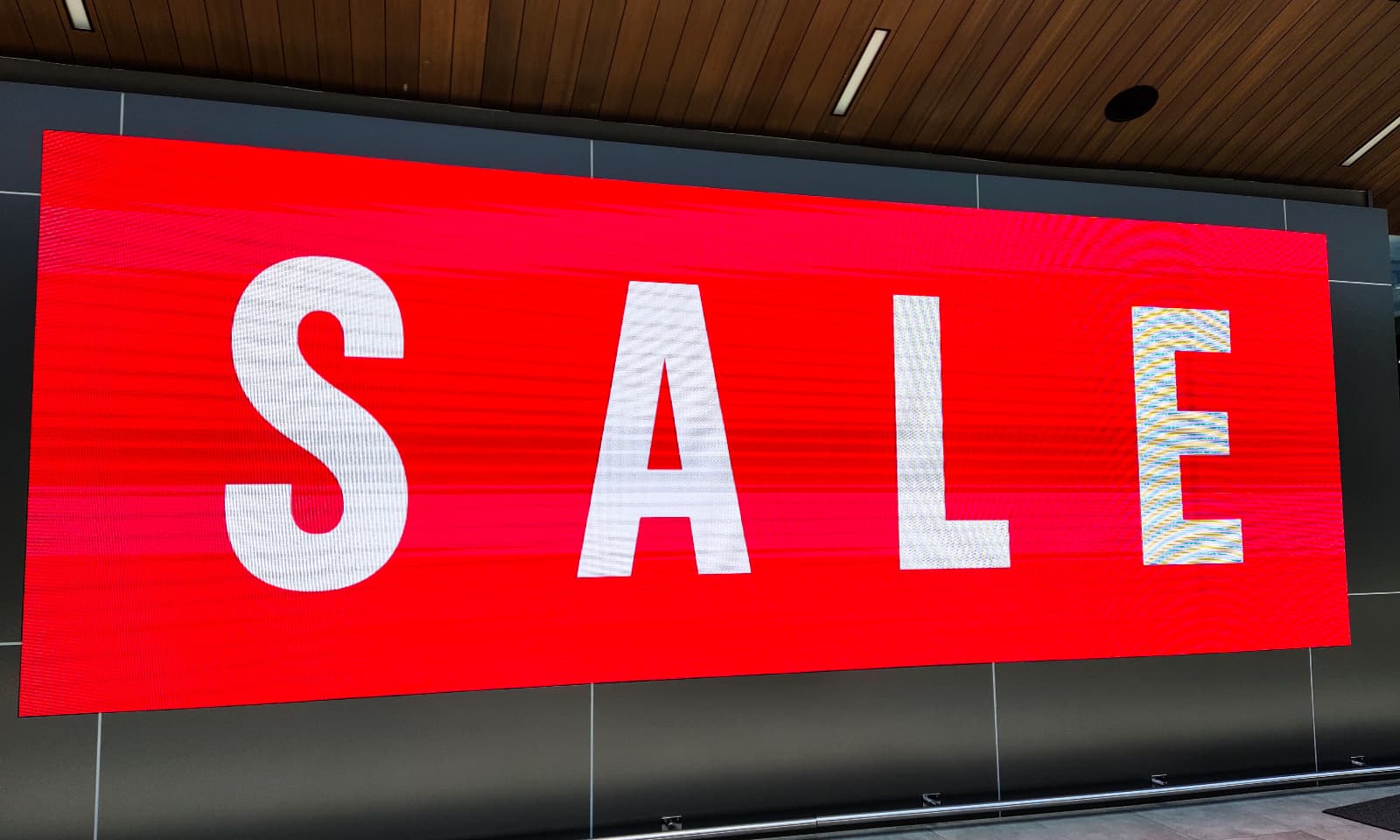 LED Sale Display